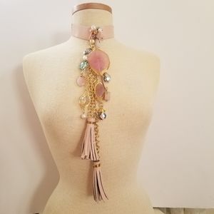 Handmade necklace.